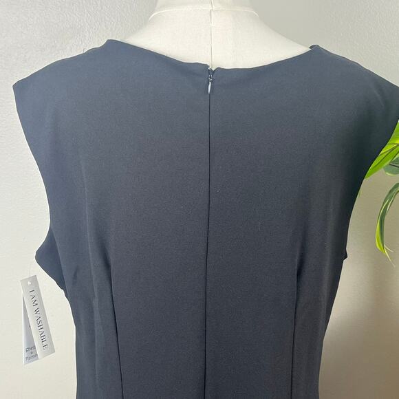 NWT Shelby & Palmer Black Sleeveless Dress Size 16 - Picture 4 of 11